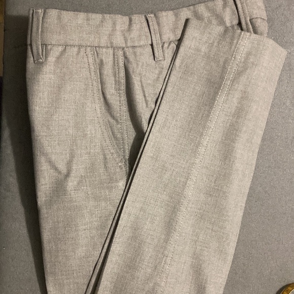 Juke de Luxe light gray trousers size 31-32  64%polyester 32%viscose 5% spandex - Picture 6 of 9